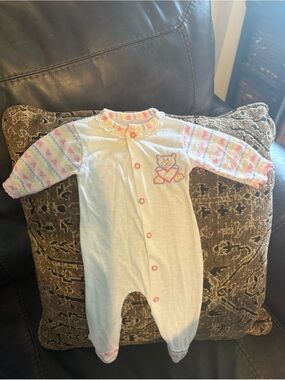 Vintage Embroidered Baby One-Piece